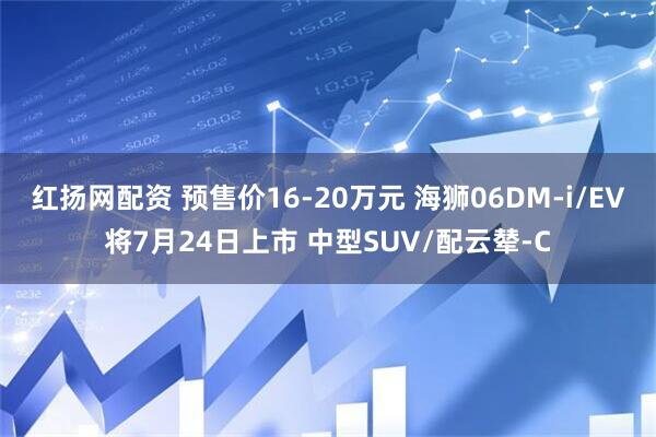 红扬网配资 预售价16-20万元 海狮06DM-i/EV将7月24日上市 中型SUV/配云辇-C