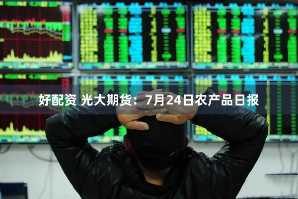 好配资 光大期货：7月24日农产品日报